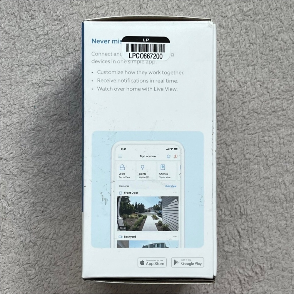 NEW Ring Video Doorbell 3 Front Door Security Camera-Video/Photo Device-NIB-NWT - Picture 4 of 6